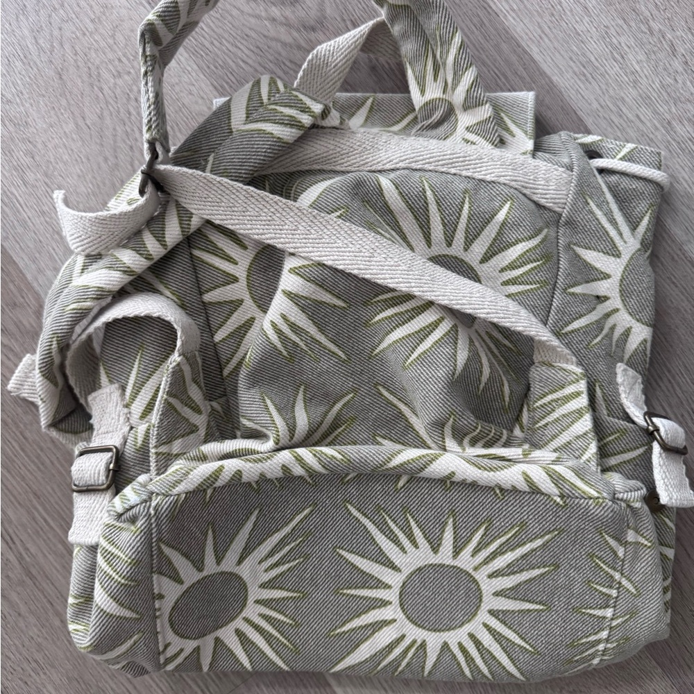 Sunburst Patterned Backpack - Picture 2 of 5